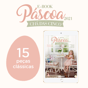 E-book Páscoa 2021: chá das cinco com 15 peças clássicas!