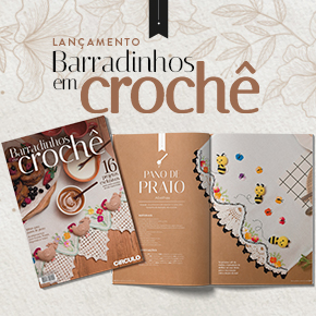 Revista Barradinhos em Crochê: 16 receitas para quem ama decorar panos de prato!