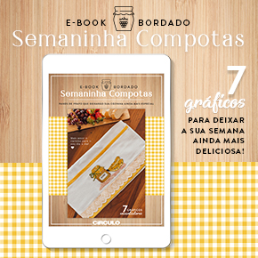 E-book Círculo Bordado Semaninha Compotas: amor nos detalhes!