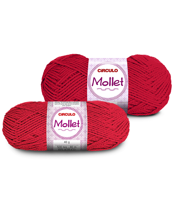 Círculo Mollet, Acrylic Yarn Skeins, Craft Yarn for Knitting and Croch –  Fararti