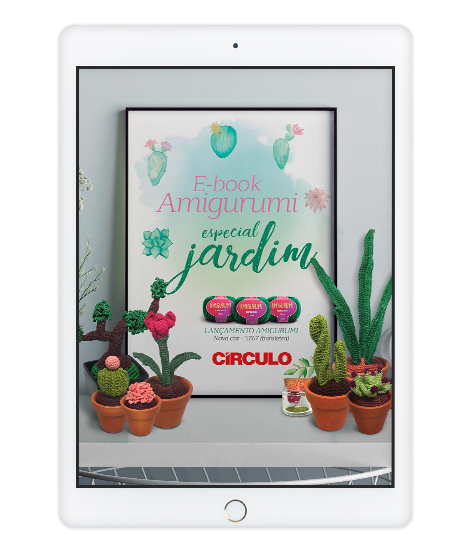E-book Amigurumi Especial Jardim