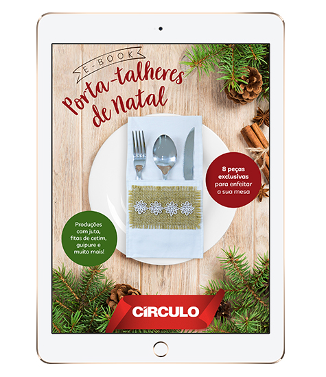 E-book Porta-talheres de Natal