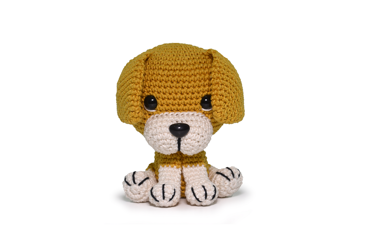 Crochet Kits - Amigurumi Art Cats & Dogs Kit - French Bulldog