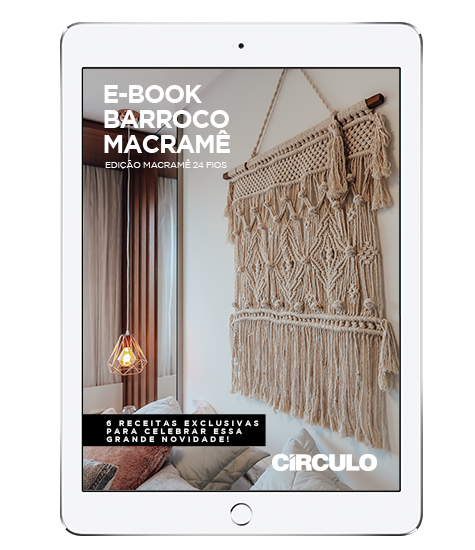 E-book Barroco Macramê - Edição Macramê 24 fios