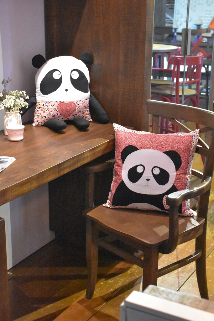 Almofadas Panda